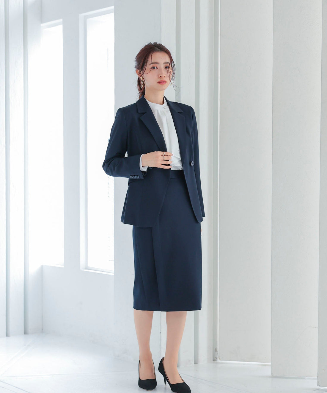 Women’s Blazer & Skirt Suit Set OEM ODM reference 10 - additional view 10