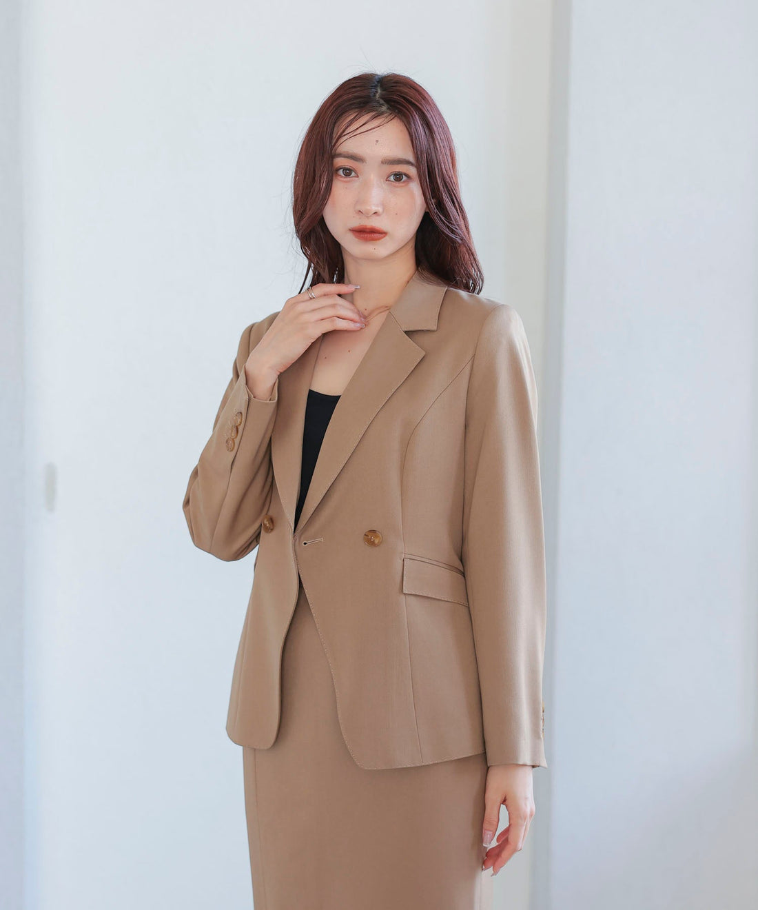 Women’s Blazer & Skirt Suit Set OEM ODM reference 8 - additional view 8