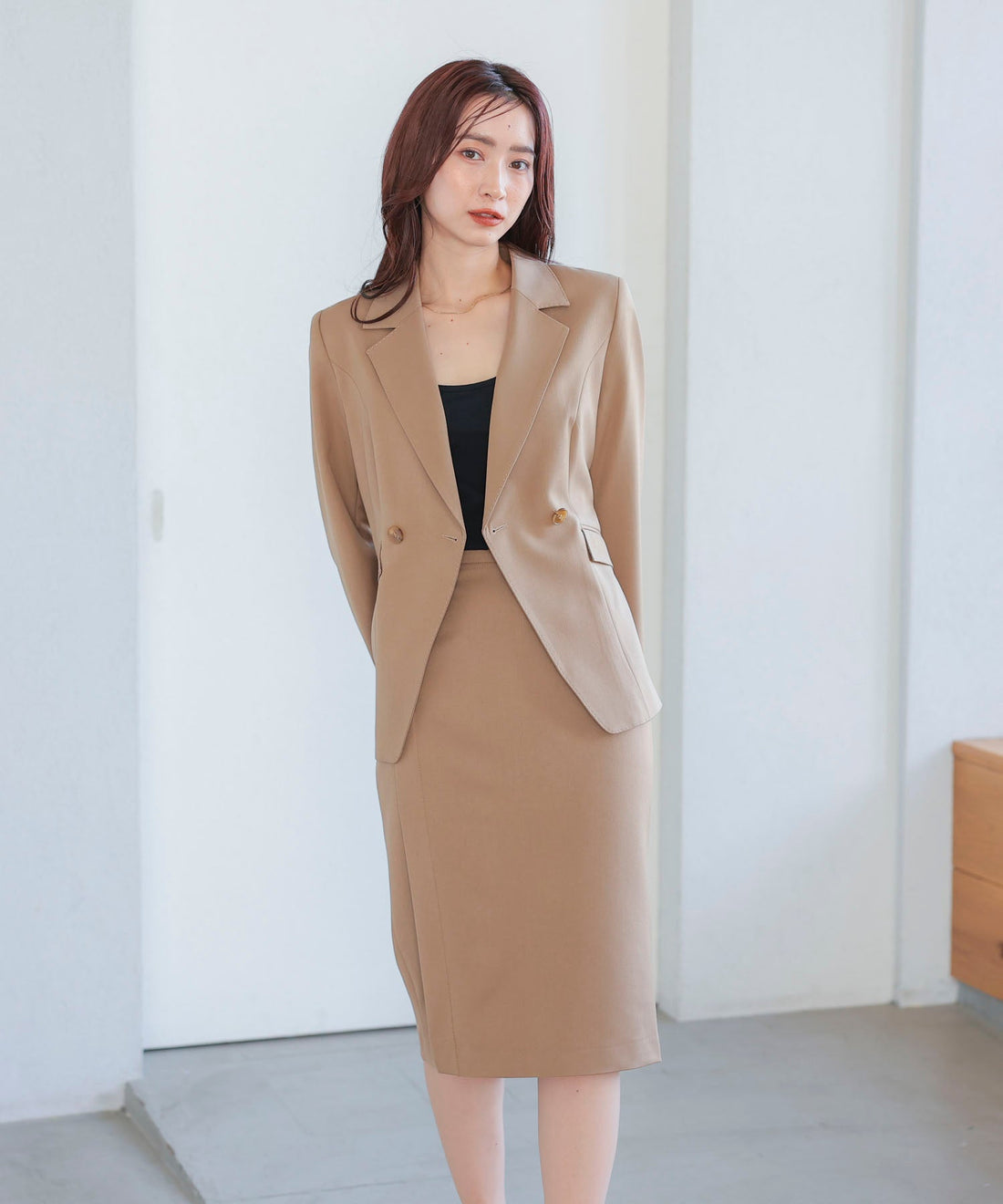 Women’s Blazer & Skirt Suit Set OEM ODM reference 9 - additional view 9
