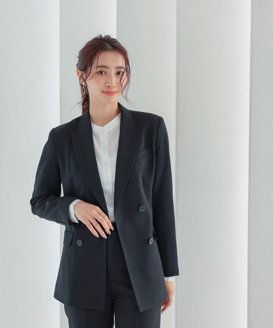 Classic Blazer & Trouser Suit Set OEM ODM reference 10 - additional view 10