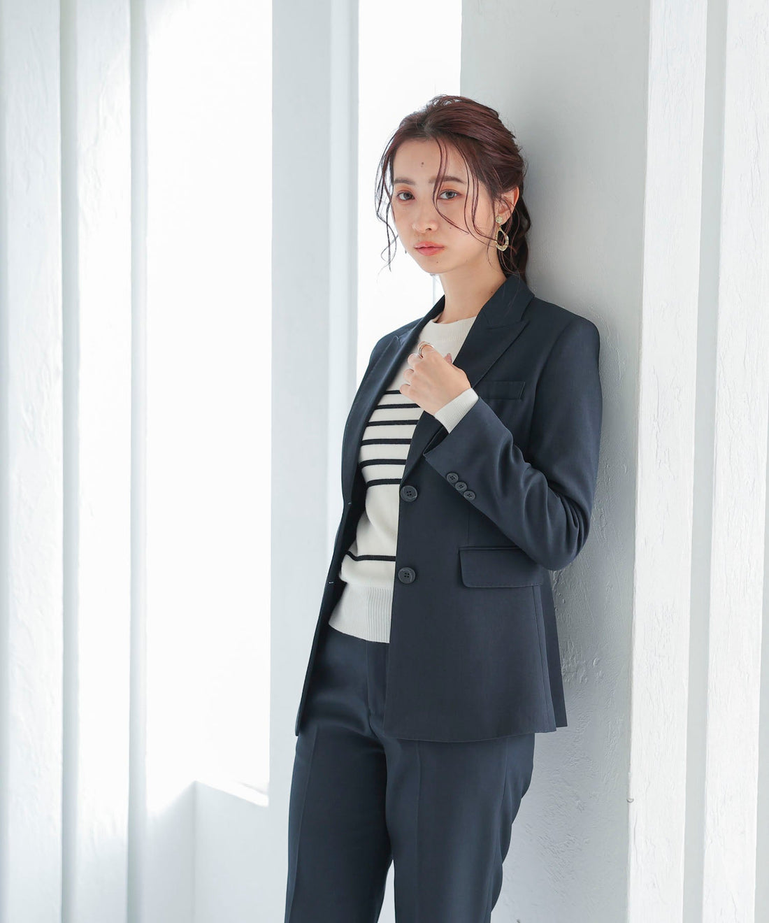 Tailored Blazer & Trouser Suit Set OEM ODM reference 11 - additional view 11