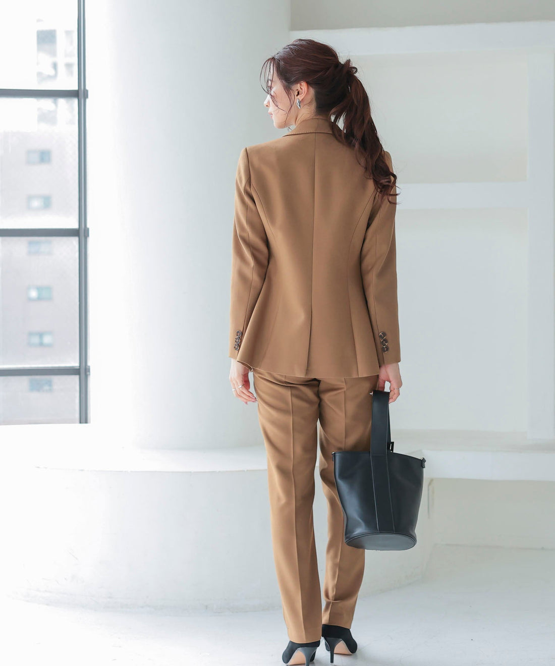 Women’s Two-Piece Blazer & Trouser Suit OEM ODM reference 8 - additional view 8