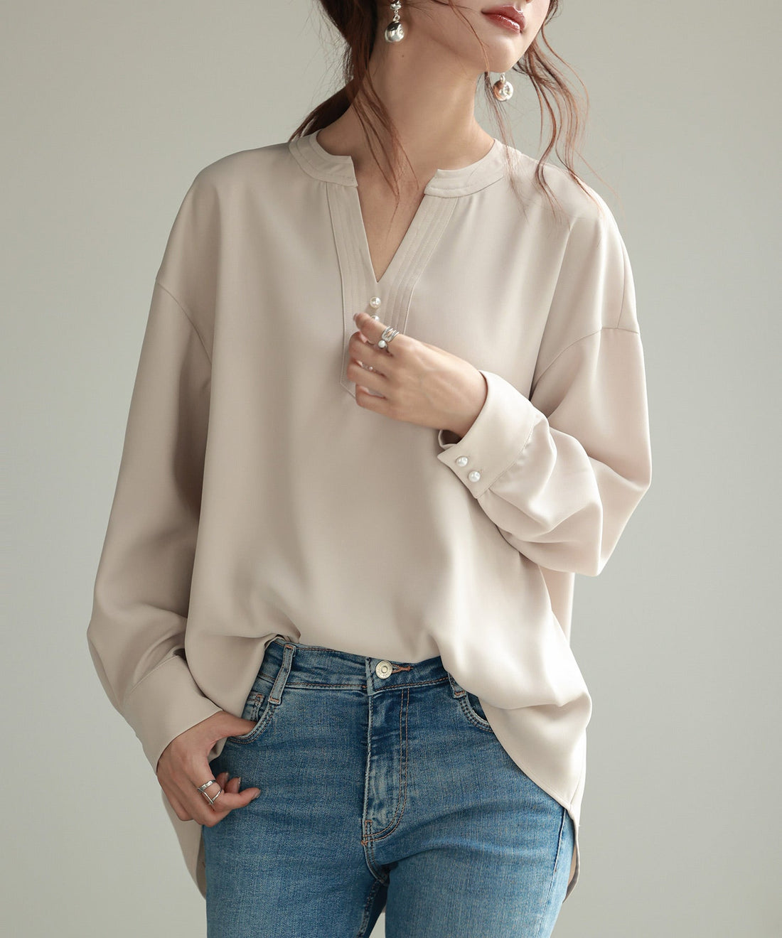 Custom Women's Blouse SDP0046-35 OEM ODM reference 11 - additional view 11