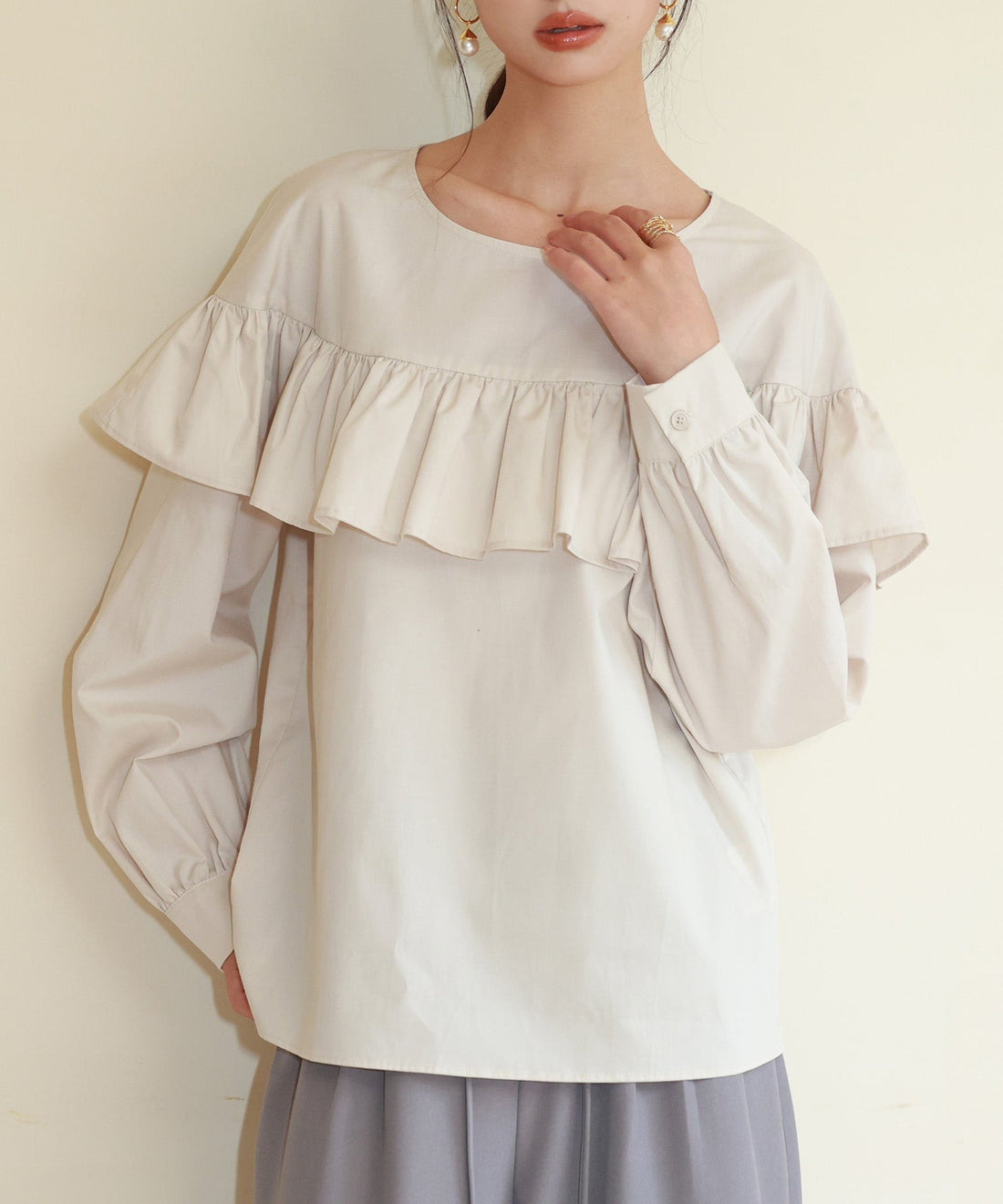 Custom Women's Blouse SDP0121-14 OEM ODM reference 13 - additional view 13
