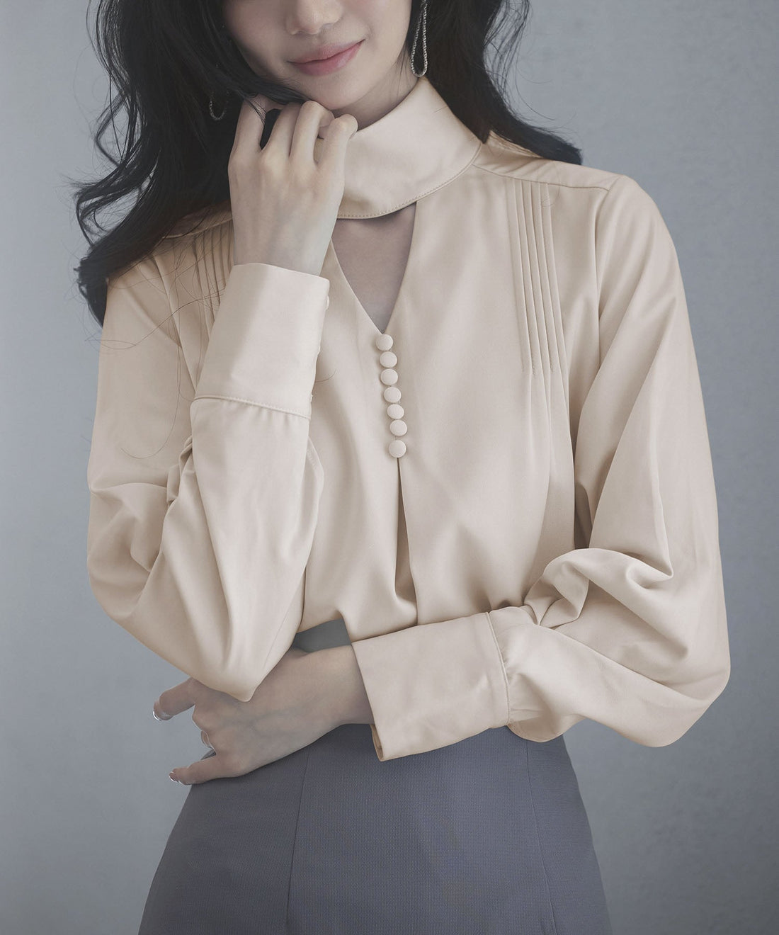 Custom Women's Blouse SDP0130-8 OEM ODM reference 14 - additional view 14