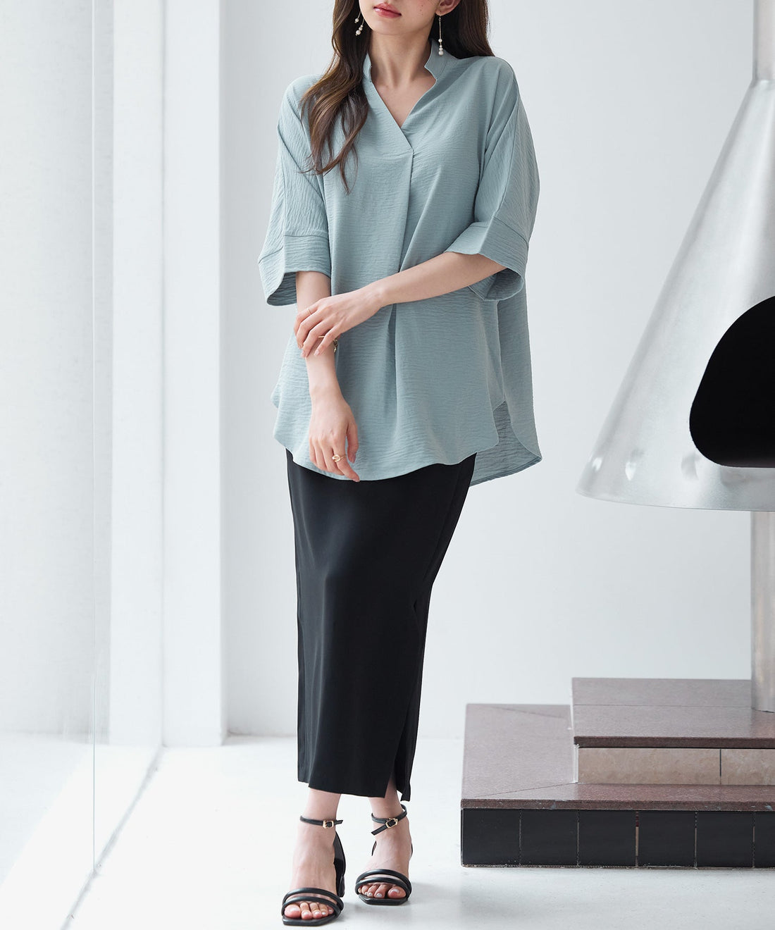 Custom Women's Blouse SDP0215-1 OEM ODM reference 14 - additional view 14