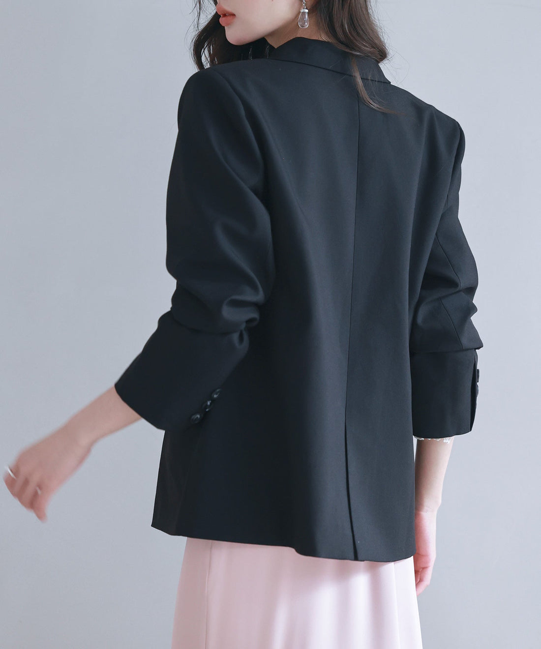 Double-Breasted Tailored Blazer OEM ODM reference 12 - additional view 12