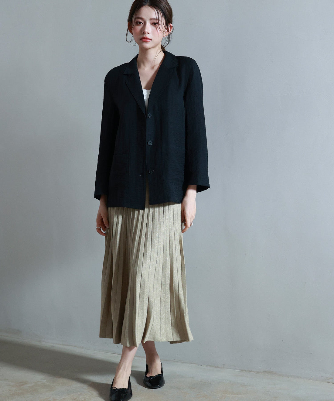 Front-Pocket Tailored Blazer OEM ODM reference 12 - additional view 12