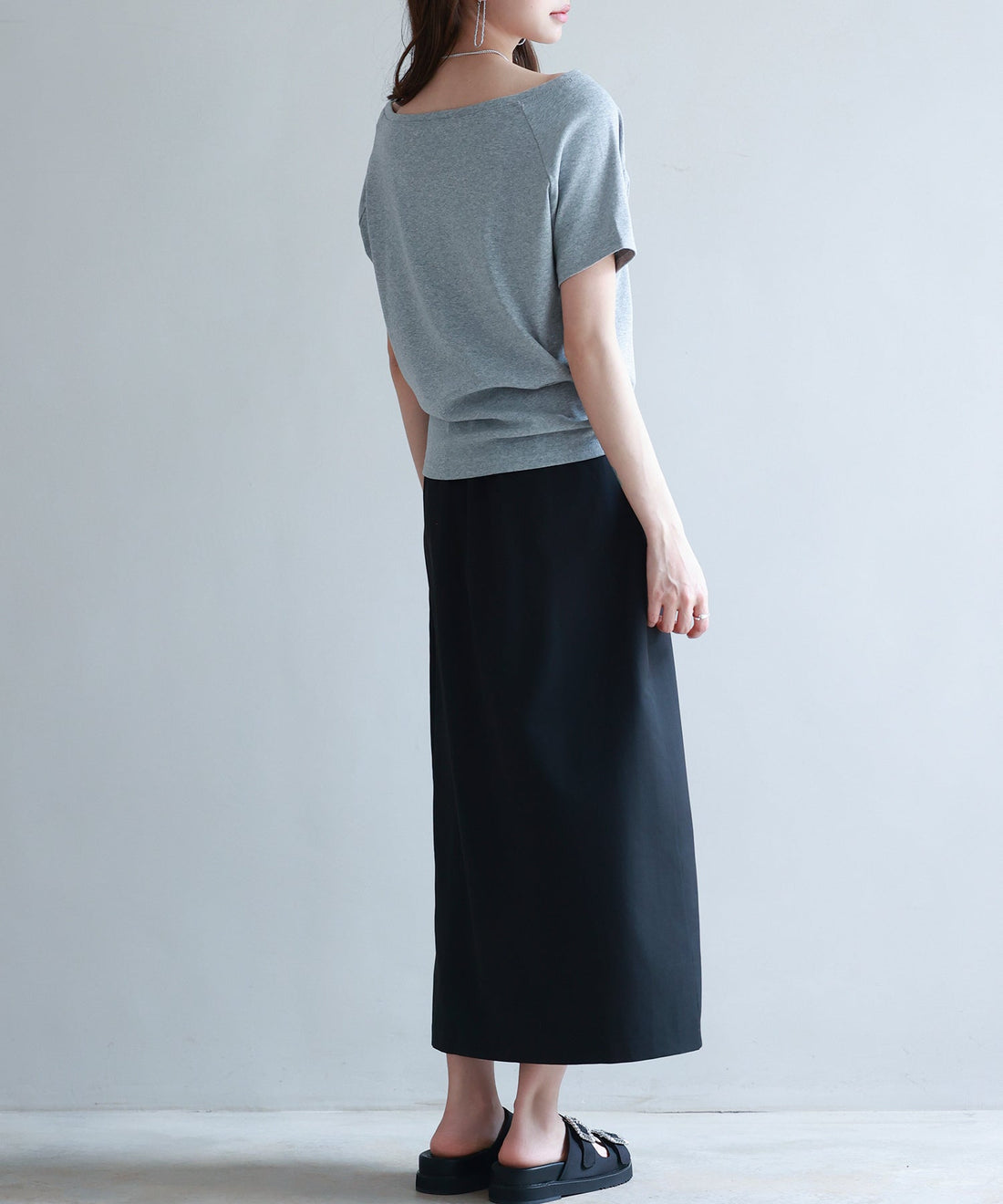 High-Waist Long Fitted Skirt OEM ODM reference 11 - additional view 11