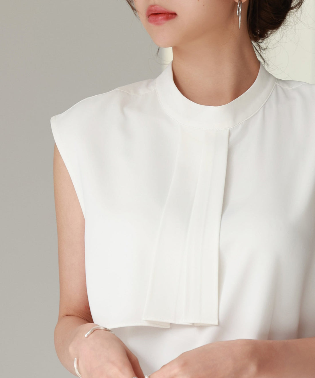 Asymmetric Bow-Tie Blouse OEM ODM reference 10 - additional view 10
