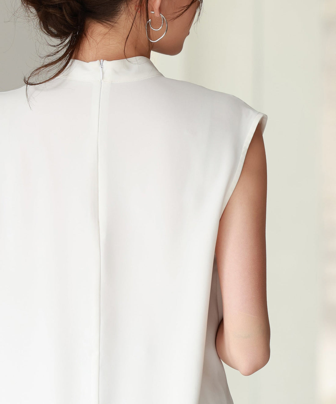 Asymmetric Bow-Tie Blouse OEM ODM reference 11 - additional view 11