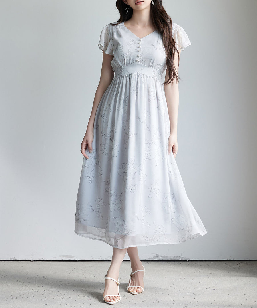 Custom Women's Dress SDP0311-18 OEM ODM reference 1