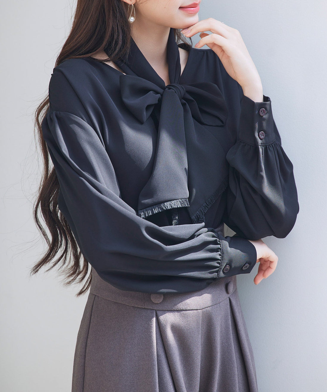 Custom Women's Blouse SDP0334-8 OEM ODM reference 12 - additional view 12