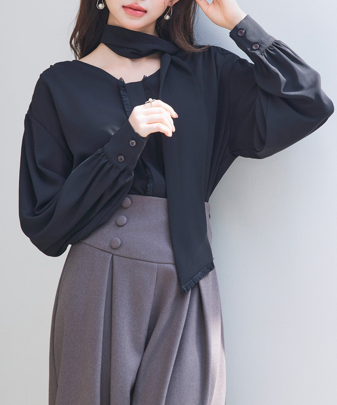 Custom Women's Blouse SDP0334-8 OEM ODM reference 9 - additional view 9