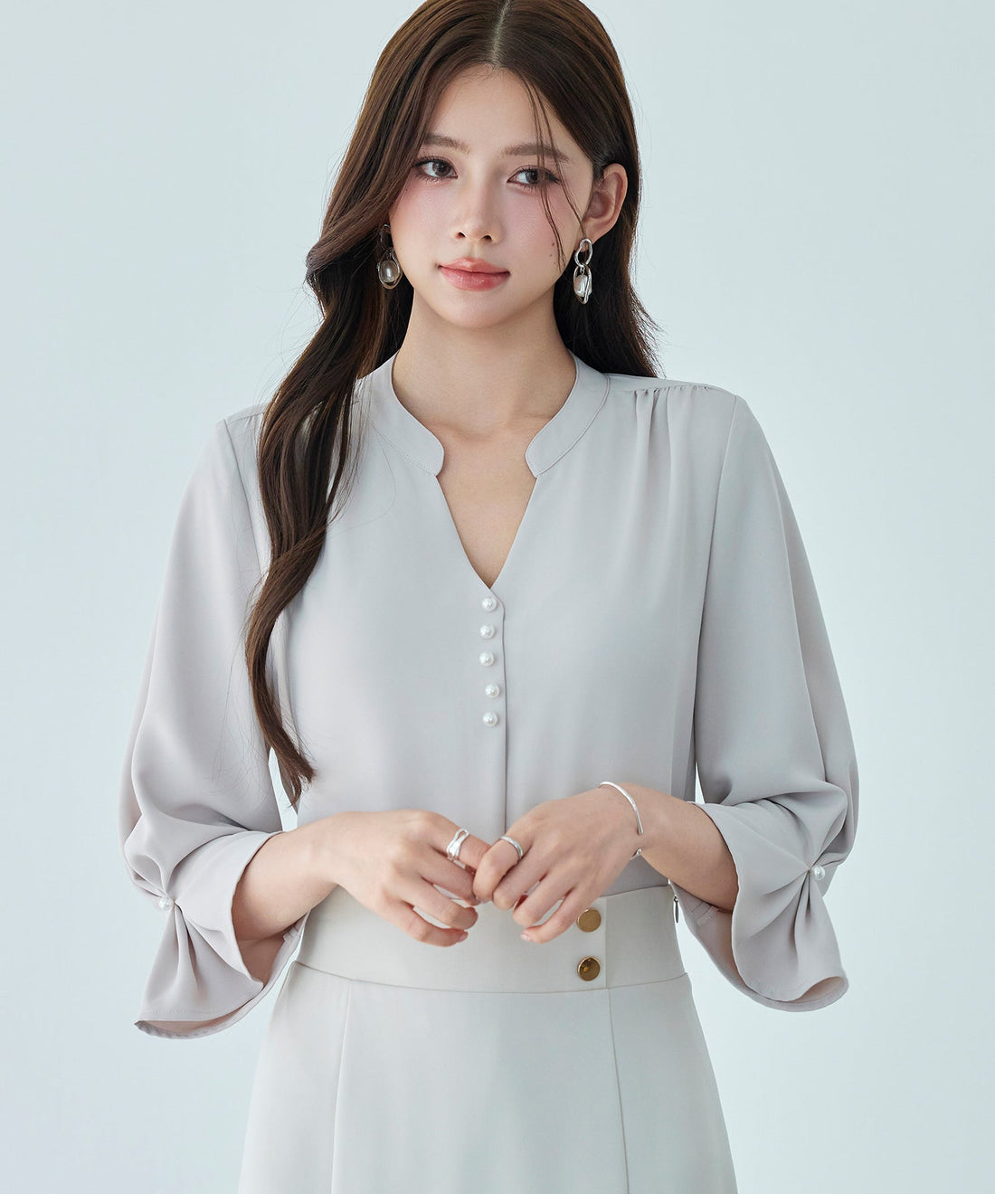 Custom Women's Blouse SDP0352-38 OEM ODM reference 14 - additional view 14