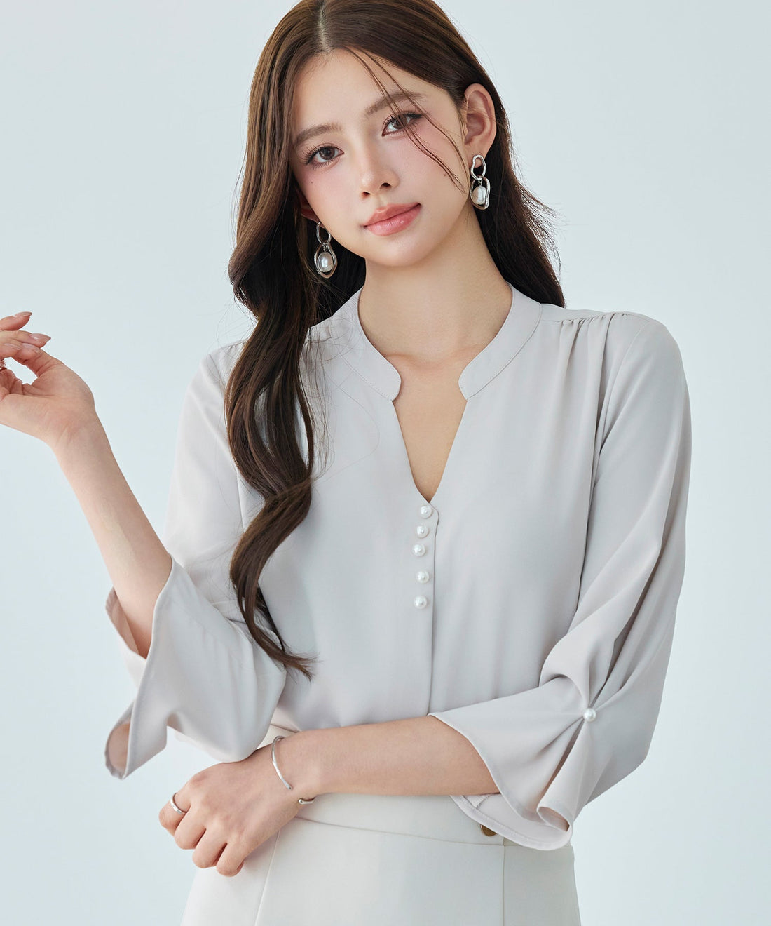 Custom Women's Blouse SDP0352-38 OEM ODM reference 15 - additional view 15