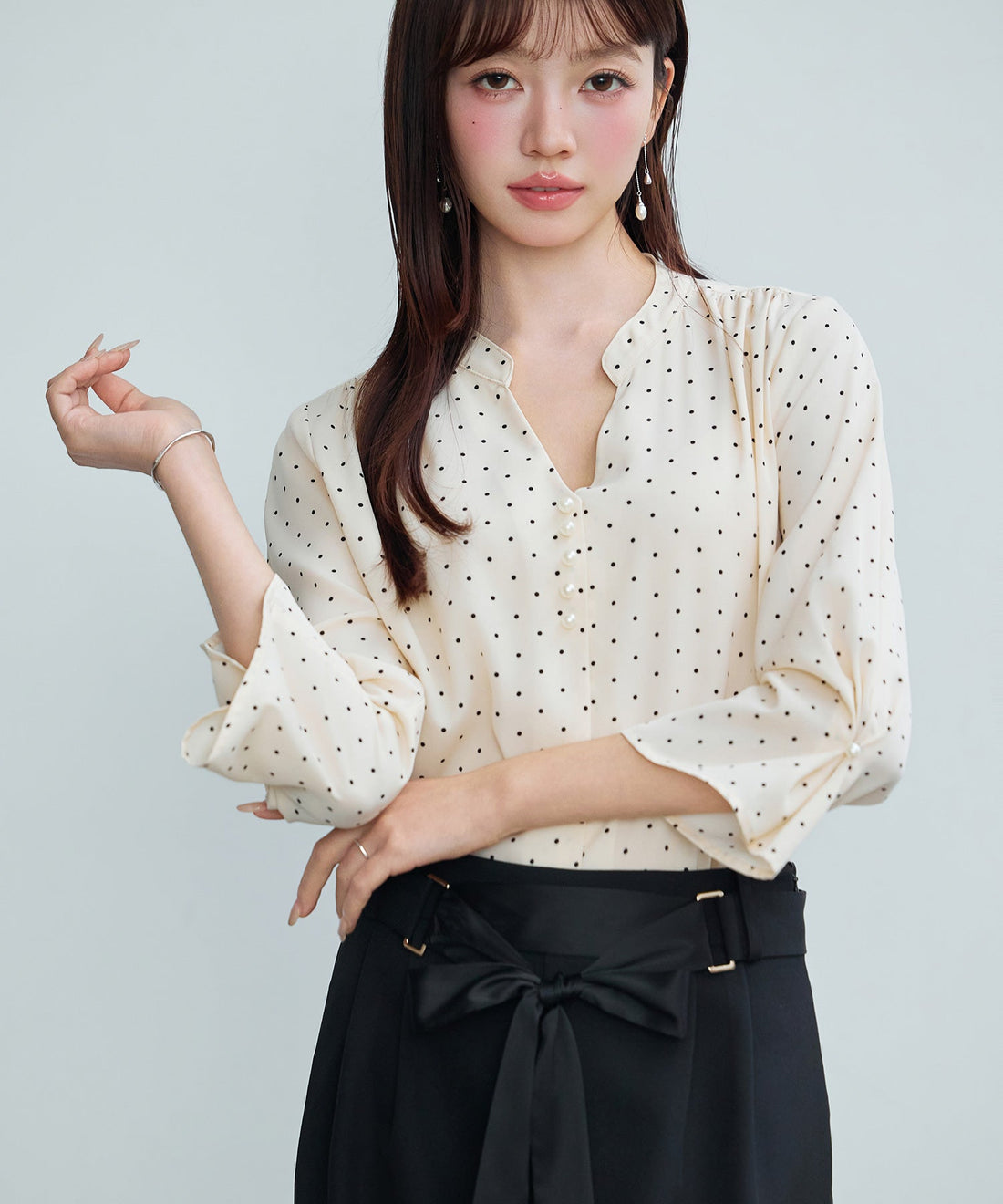 Custom Women's Blouse SDP0352B-8 OEM ODM reference 14 - additional view 14