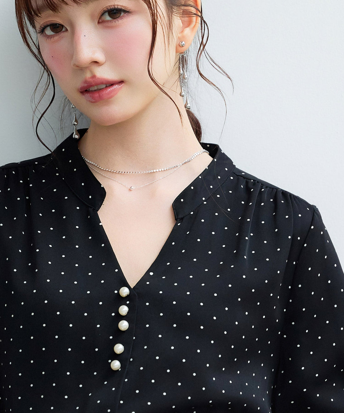 Custom Women's Blouse SDP0352B-8 OEM ODM reference 12 - additional view 12