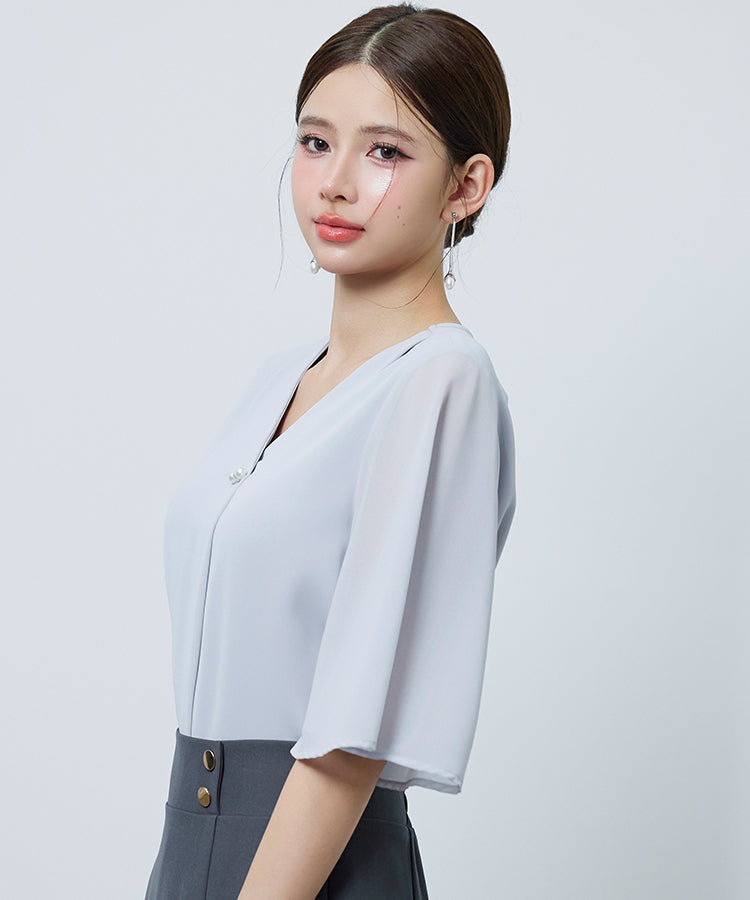Custom Women's Blouse SDP0353-38 OEM ODM reference 14 - additional view 14