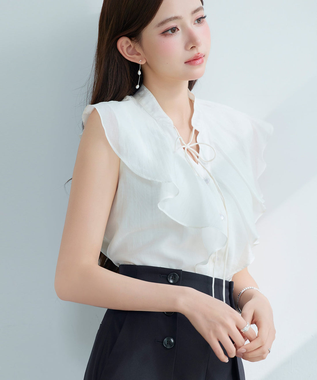 Custom Women's Blouse SDP0368-14 OEM ODM reference 12 - additional view 12