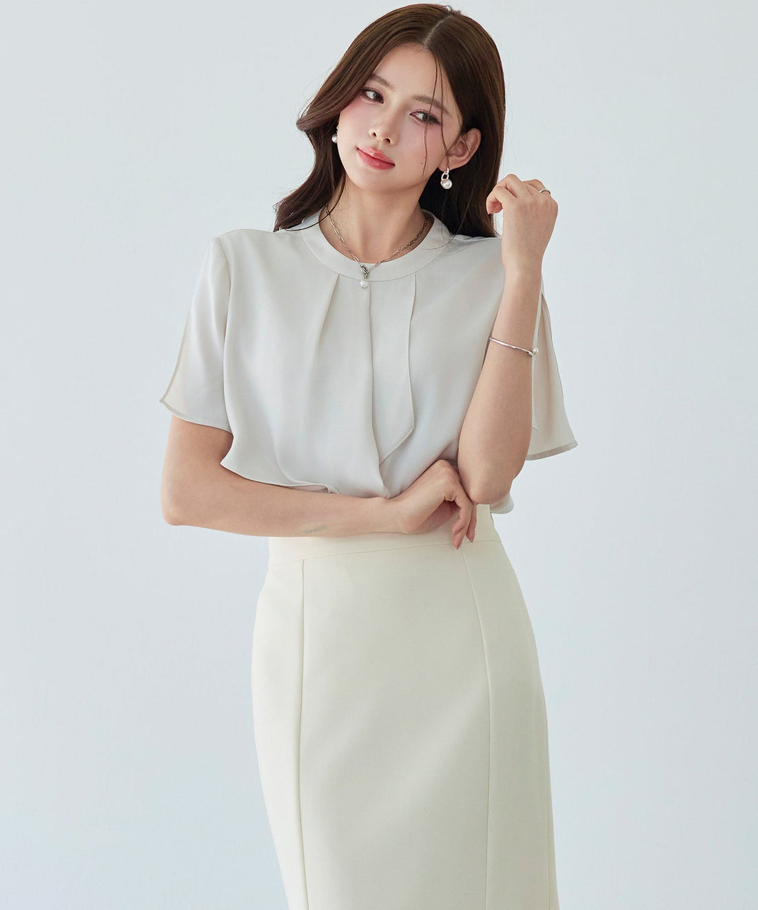 Custom Women's Blouse SDP0370-8 OEM ODM reference 14 - additional view 14