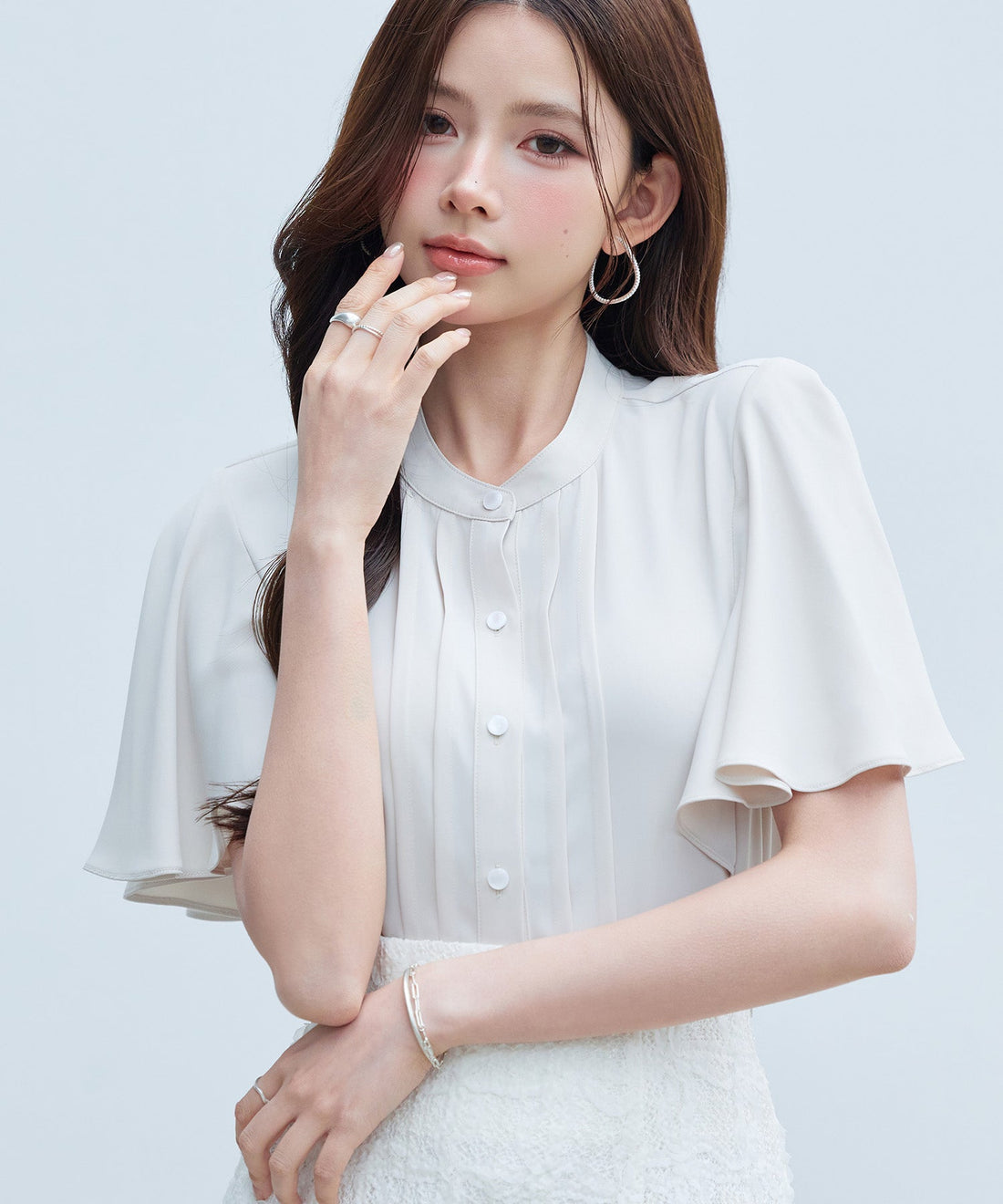 Custom Women's Blouse SDP0380-14 OEM ODM reference 9 - additional view 9
