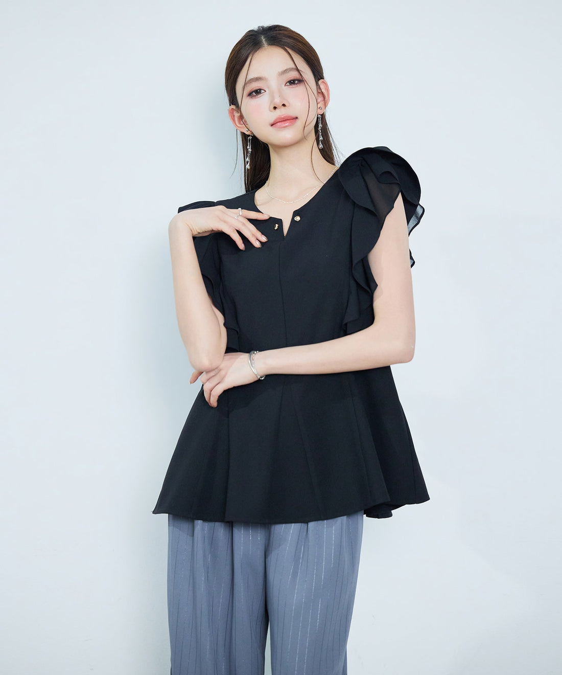 Custom Women's Blouse SDP0394-8 OEM ODM reference 8 - additional view 8
