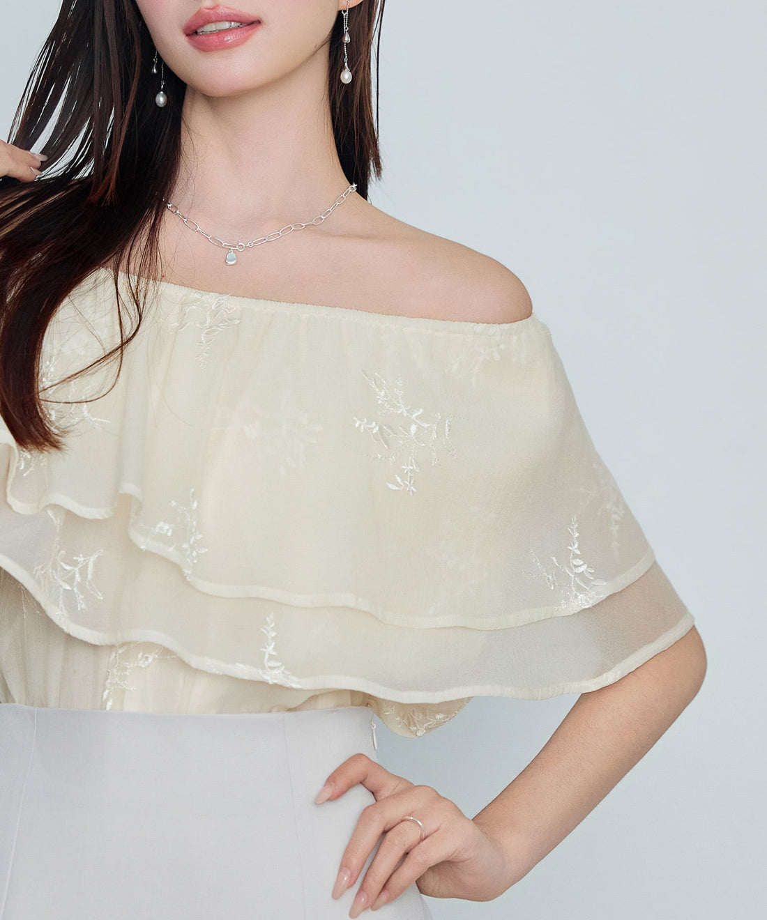Custom Women's Blouse SDP0396-38 OEM ODM reference 12 - additional view 12