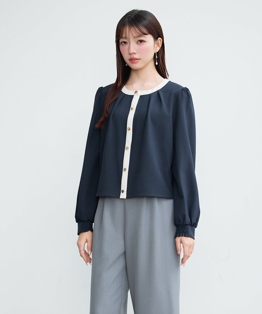 Custom Women's Blouse SDP0407-14 OEM ODM reference 14 - additional view 14