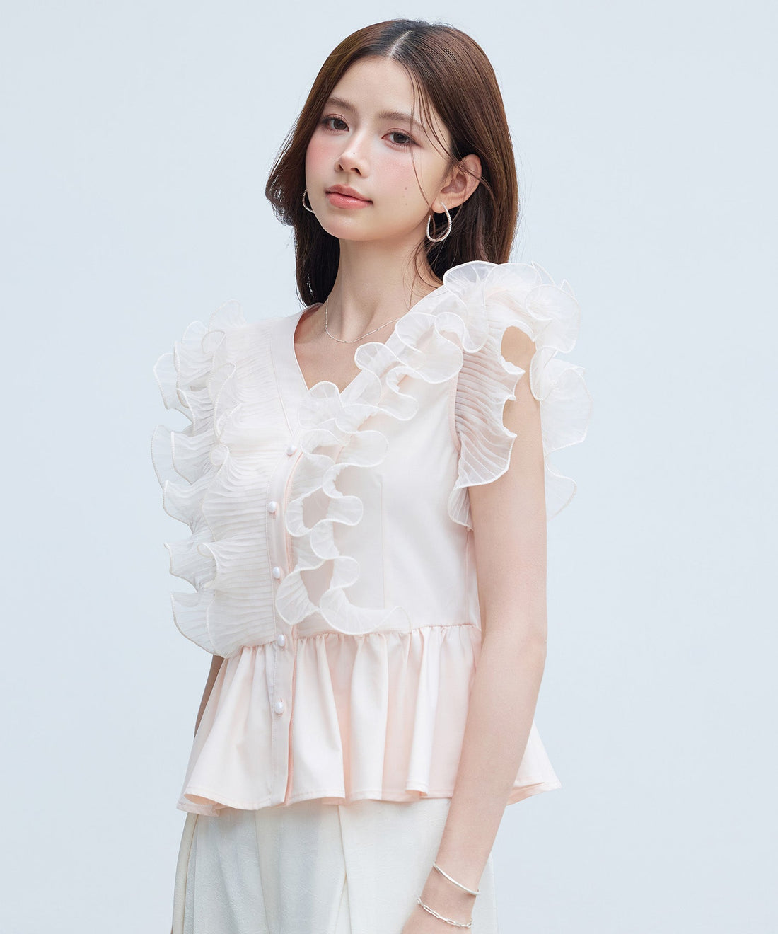 Custom Women's Blouse SDP0409-8 OEM ODM reference 15 - additional view 15