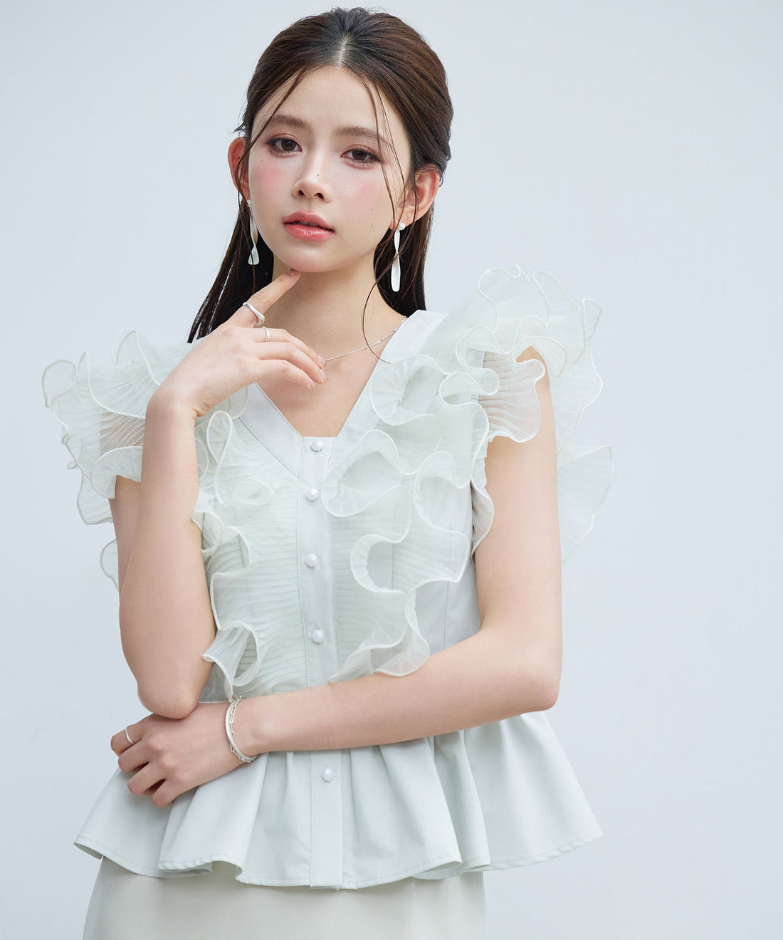 Custom Women's Blouse SDP0409-8 OEM ODM reference 10 - additional view 10