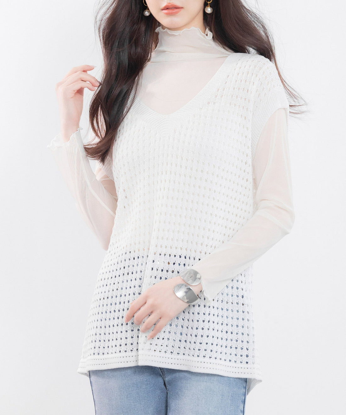 Custom Women's Knitwear SDP8003-14 OEM ODM reference 10 - additional view 10