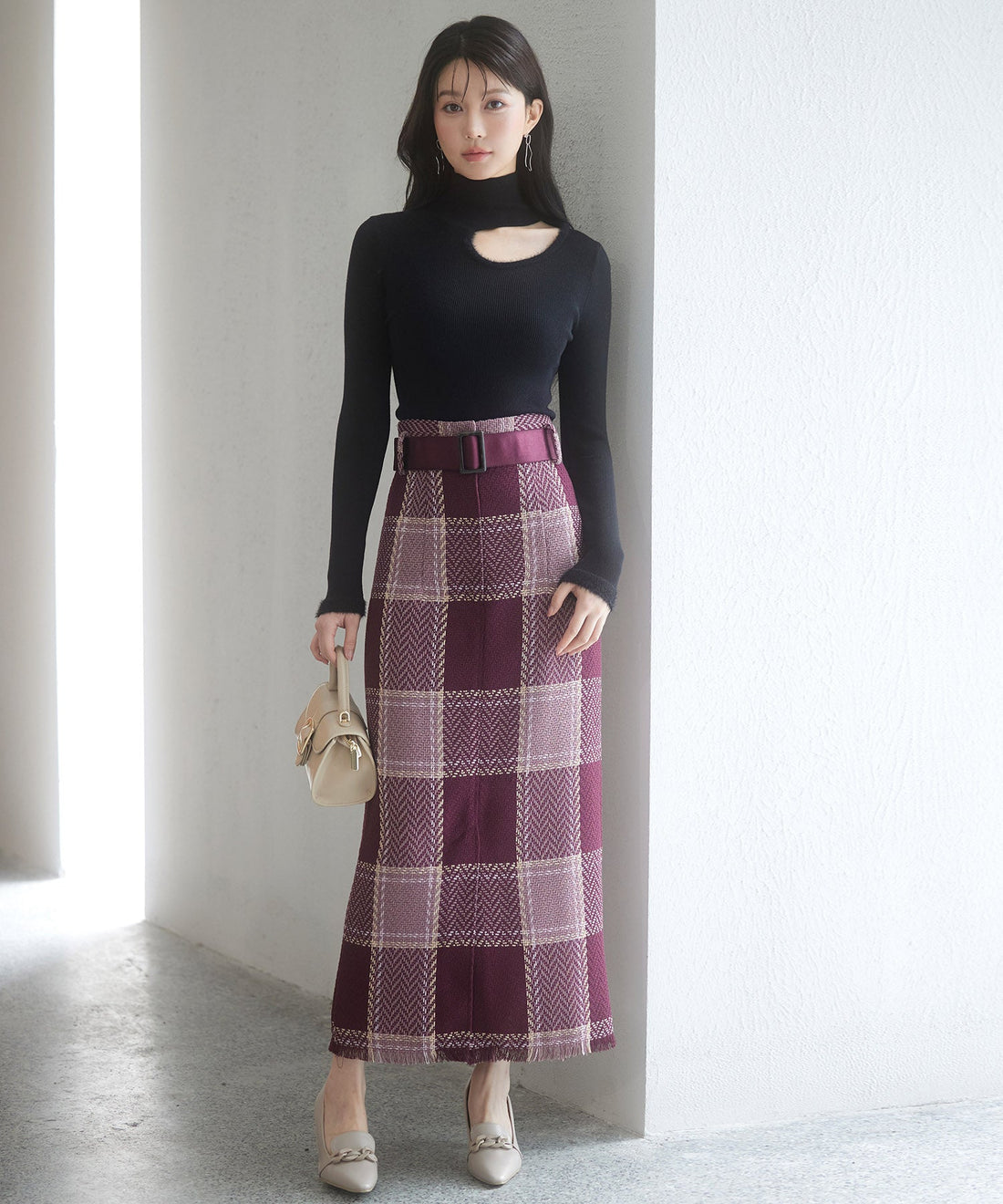 Front-Open High-Neck Knit Pullover OEM ODM reference 15 - additional view 15