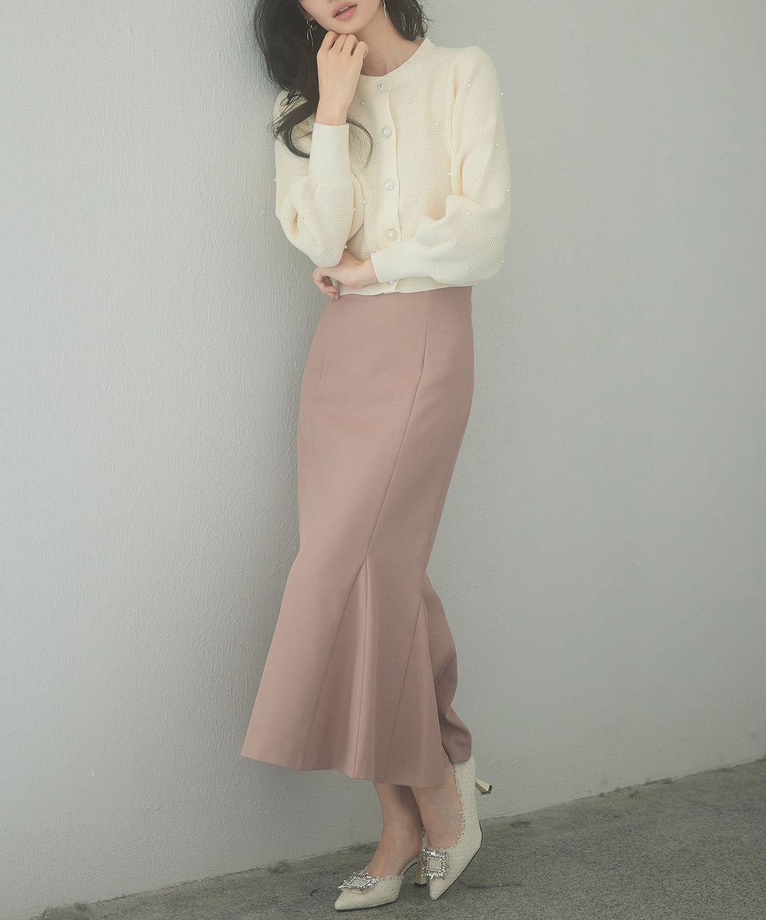 2-Way Voluminous-Sleeve Cropped Knit Top OEM ODM reference 8 - additional view 8