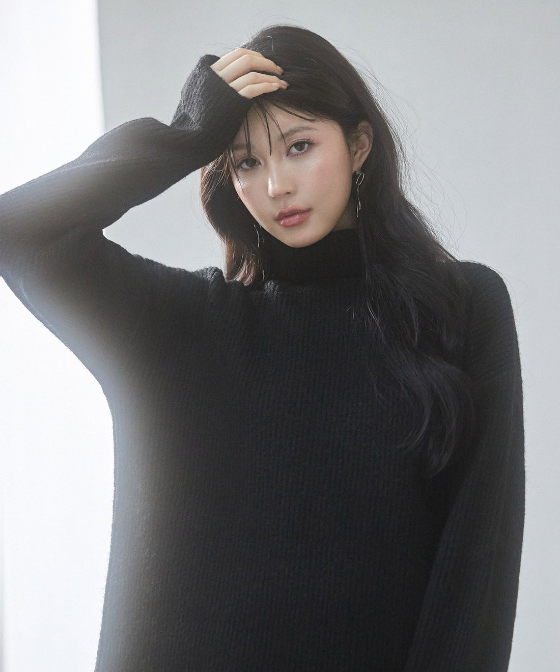 Relaxed High-Neck Knit Pullover OEM ODM reference 10 - additional view 10