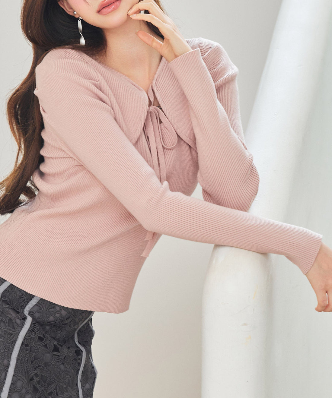 Custom Women's Knitwear SDP8064-26 OEM ODM reference 8 - additional view 8