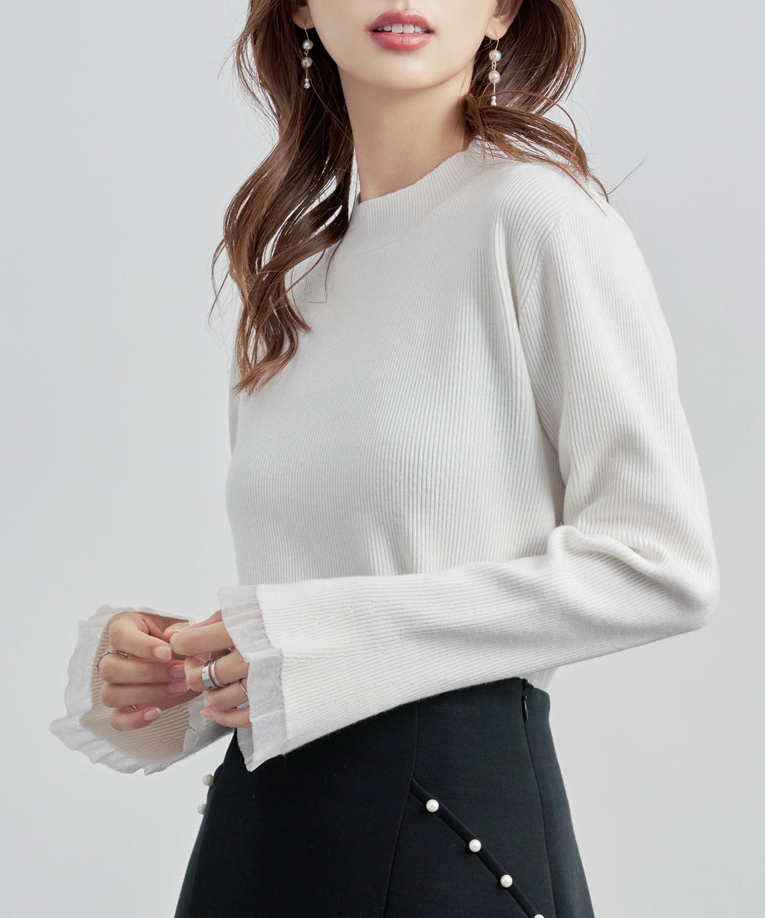 Custom Women's Knitwear SDP8070-14 OEM ODM reference 11 - additional view 11