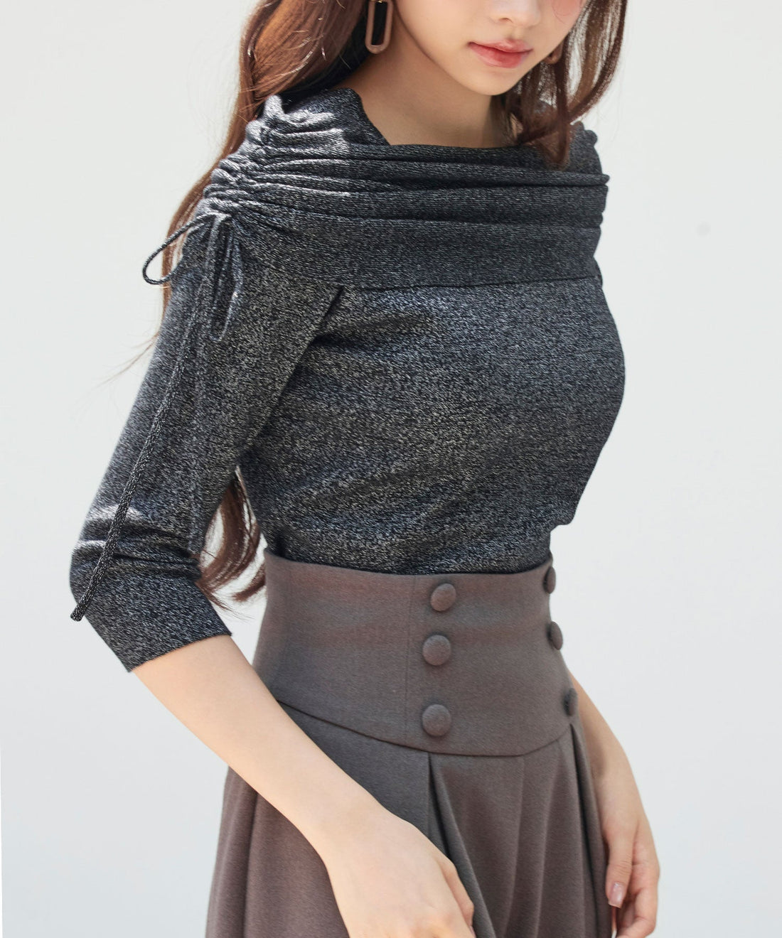 Custom Women's Knitwear SDP8084-26 OEM ODM reference 15 - additional view 15