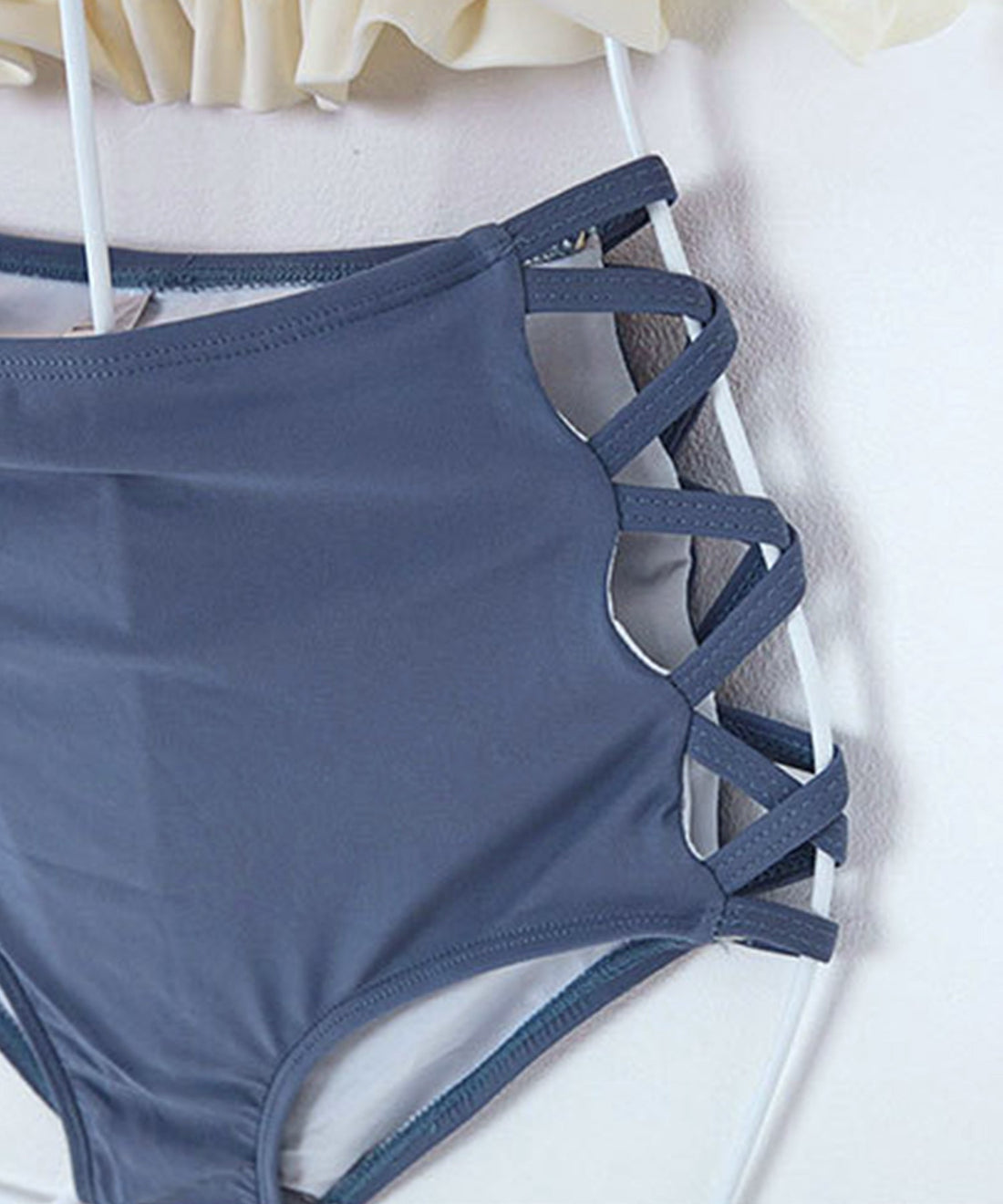 Three-Piece Ruffle Swimwear Set OEM ODM reference 13 - additional view 13