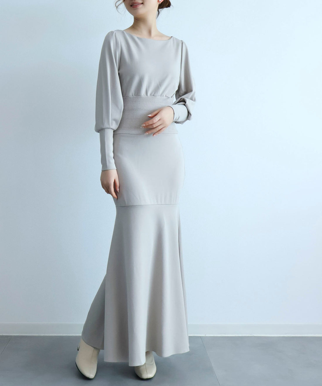 Rib-Waist Mermaid Dress OEM ODM reference 10 - additional view 10