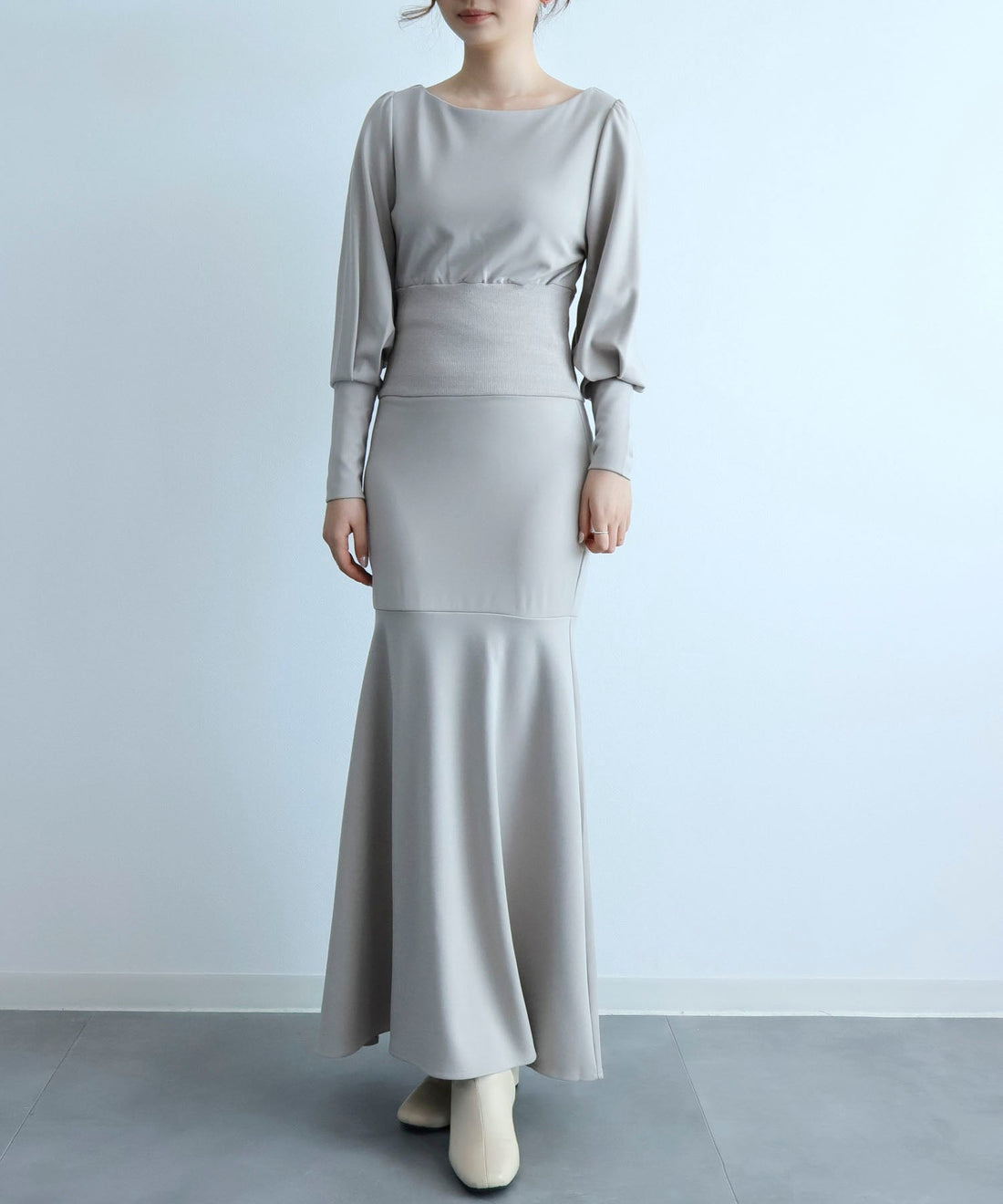Rib-Waist Mermaid Dress OEM ODM reference 11 - additional view 11