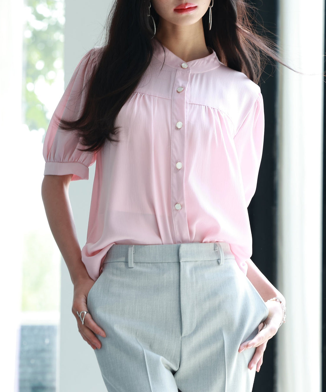 Custom Women's Blouse SDPHXZ1048-26 OEM ODM reference 9 - additional view 9