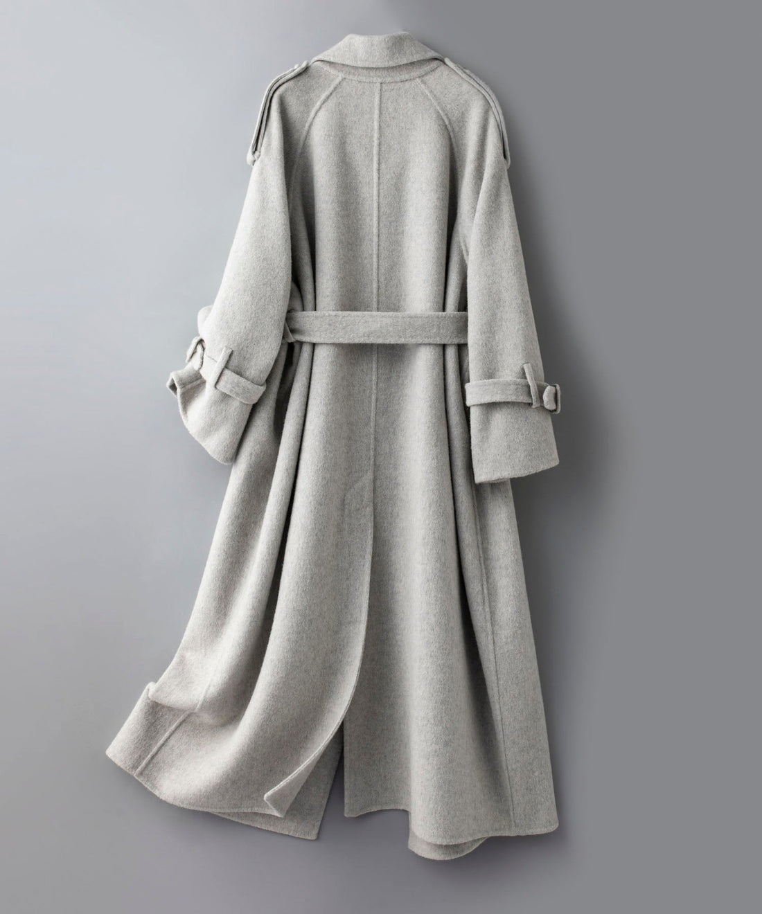 Trench-Inspired Double-Face Long Coat OEM ODM reference 13 - additional view 13