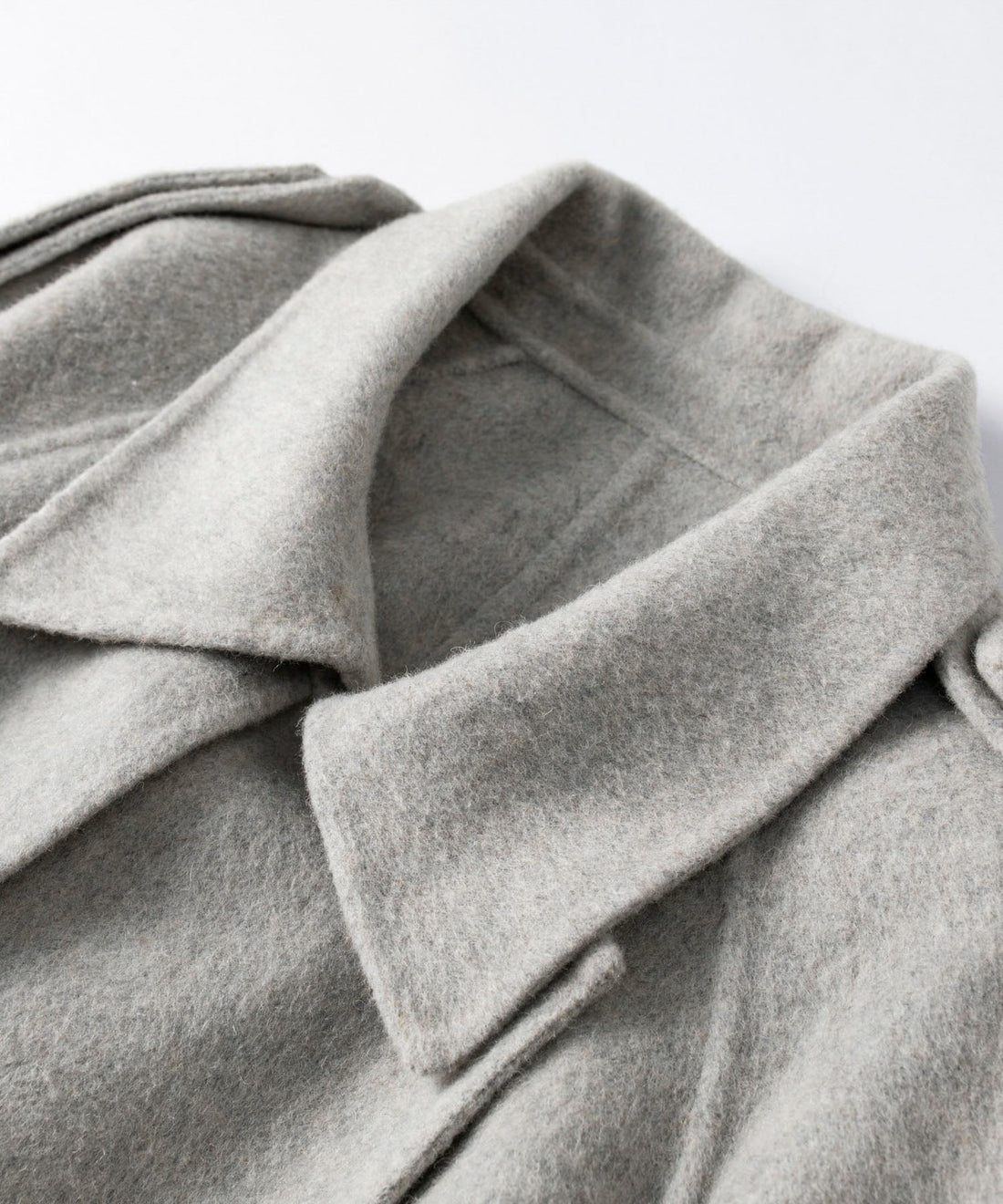Trench-Inspired Double-Face Long Coat OEM ODM reference 14 - additional view 14