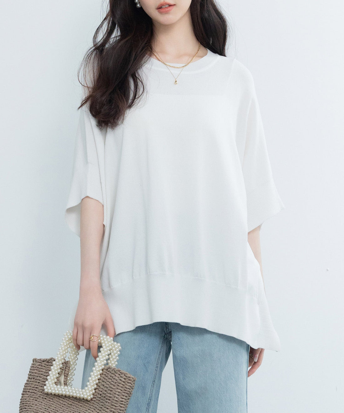Crew-Neck Knit Pullover OEM ODM reference 8 - additional view 8