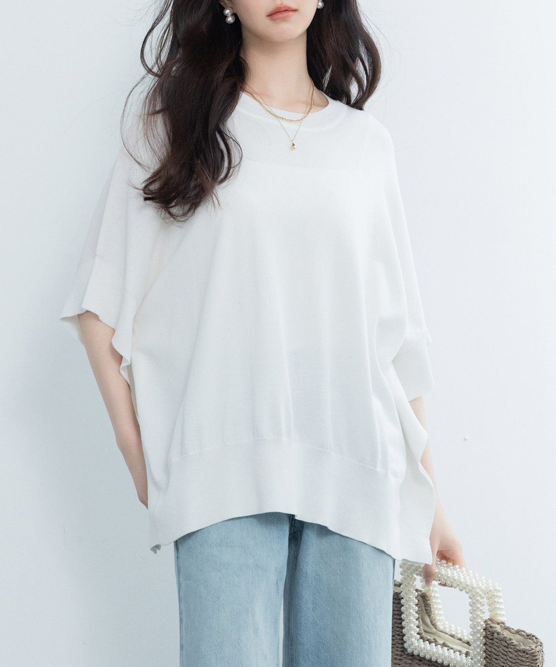 Crew-Neck Knit Pullover OEM ODM reference 9 - additional view 9
