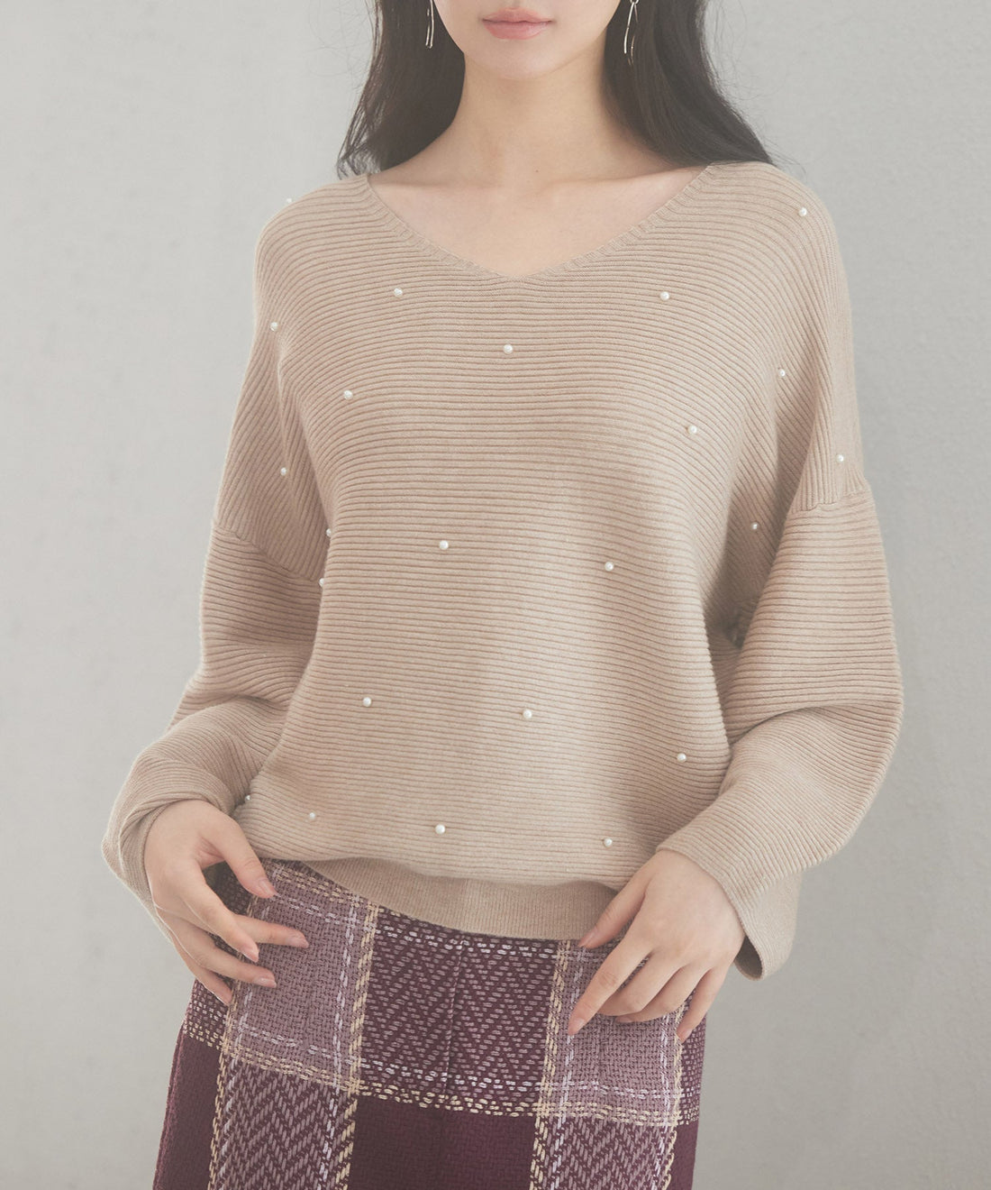 Drop-Shoulder Knit Pullover OEM ODM reference 13 - additional view 13