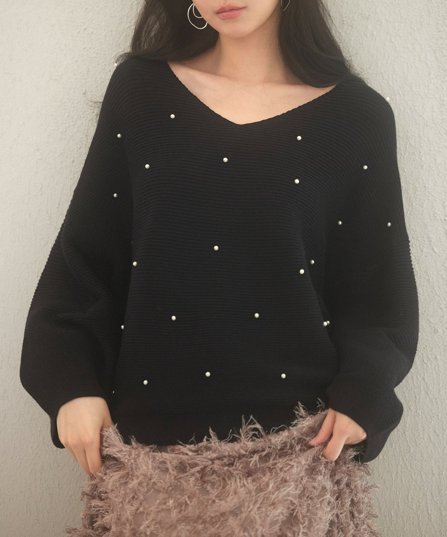 Drop-Shoulder Knit Pullover OEM ODM reference 1