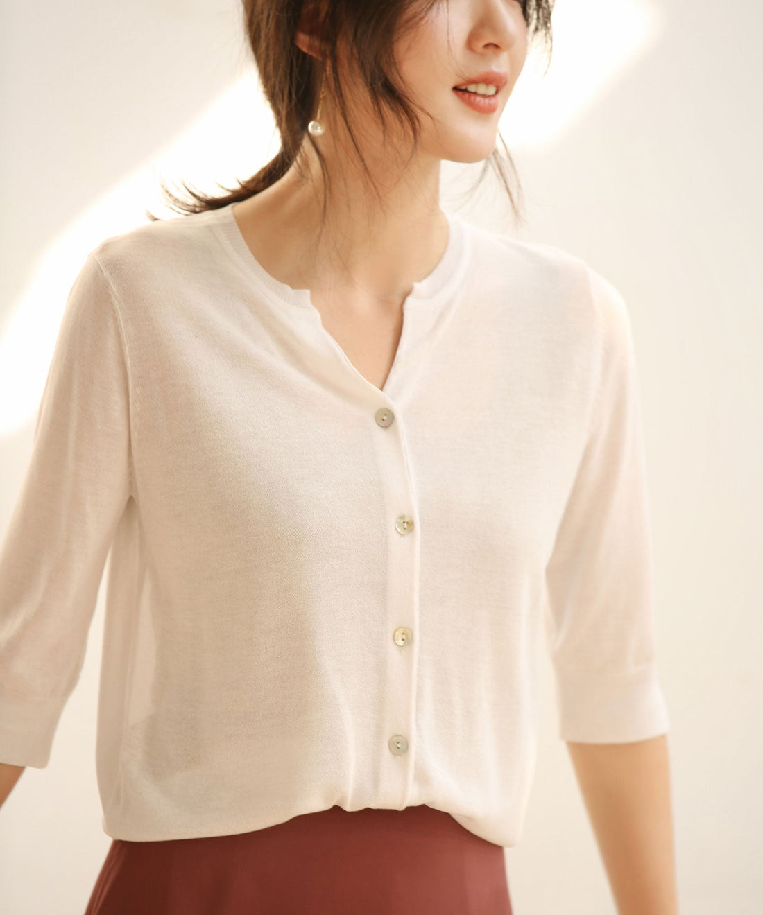 Custom Women's Knitwear XYF2099-1 OEM ODM reference 7 - additional view 7