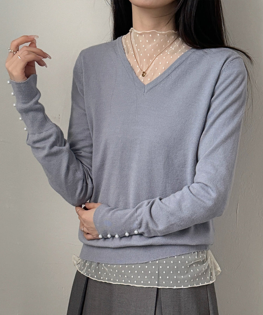 Custom Women's Knitwear XYF2150C-1 OEM ODM reference 14 - additional view 14